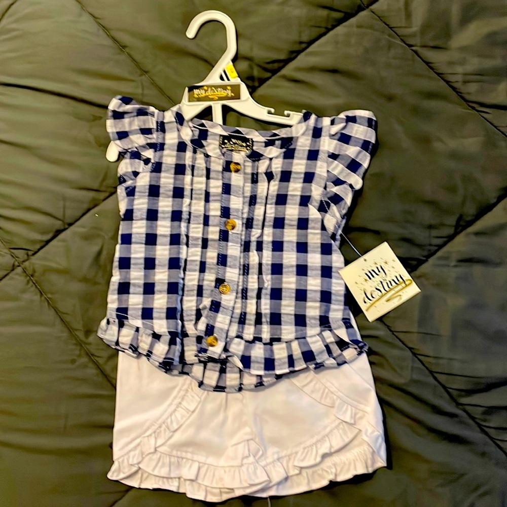 Girls 2-piece short set